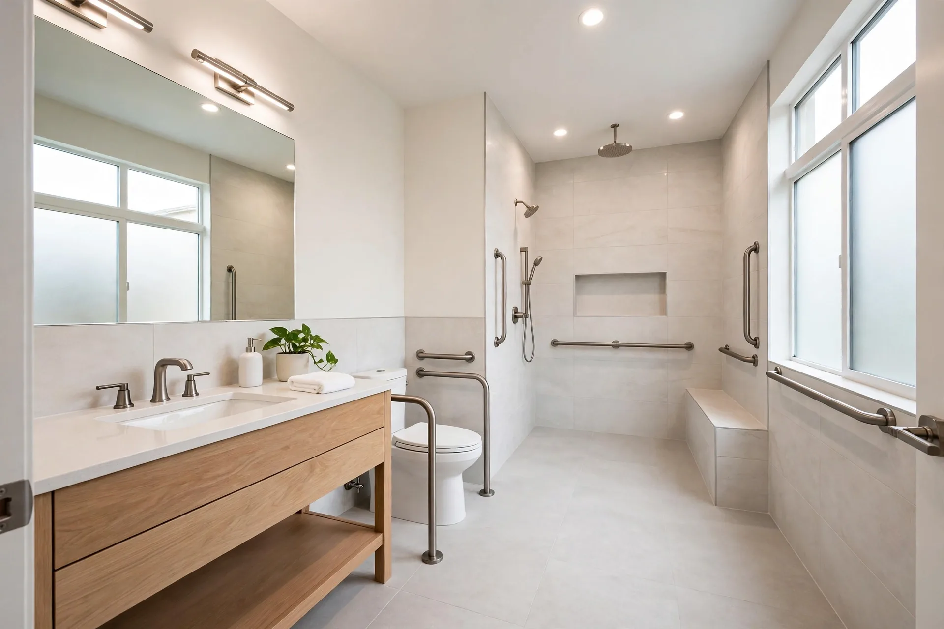 Accessible Bathroom Remodeling — Accessible Bathroom Remodeling in Fairwood by Bowie Bathroom Remodeling Company