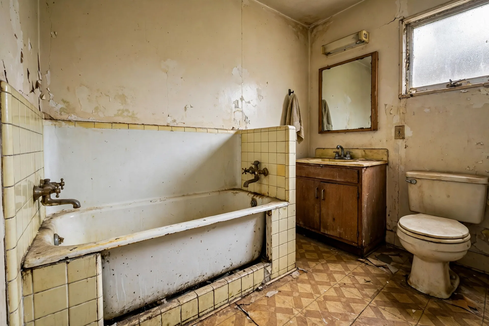 Before photo,  Aging in Place Bathroom Remodeling in Pointer Ridge, by Bowie Bathroom Remodeling Company