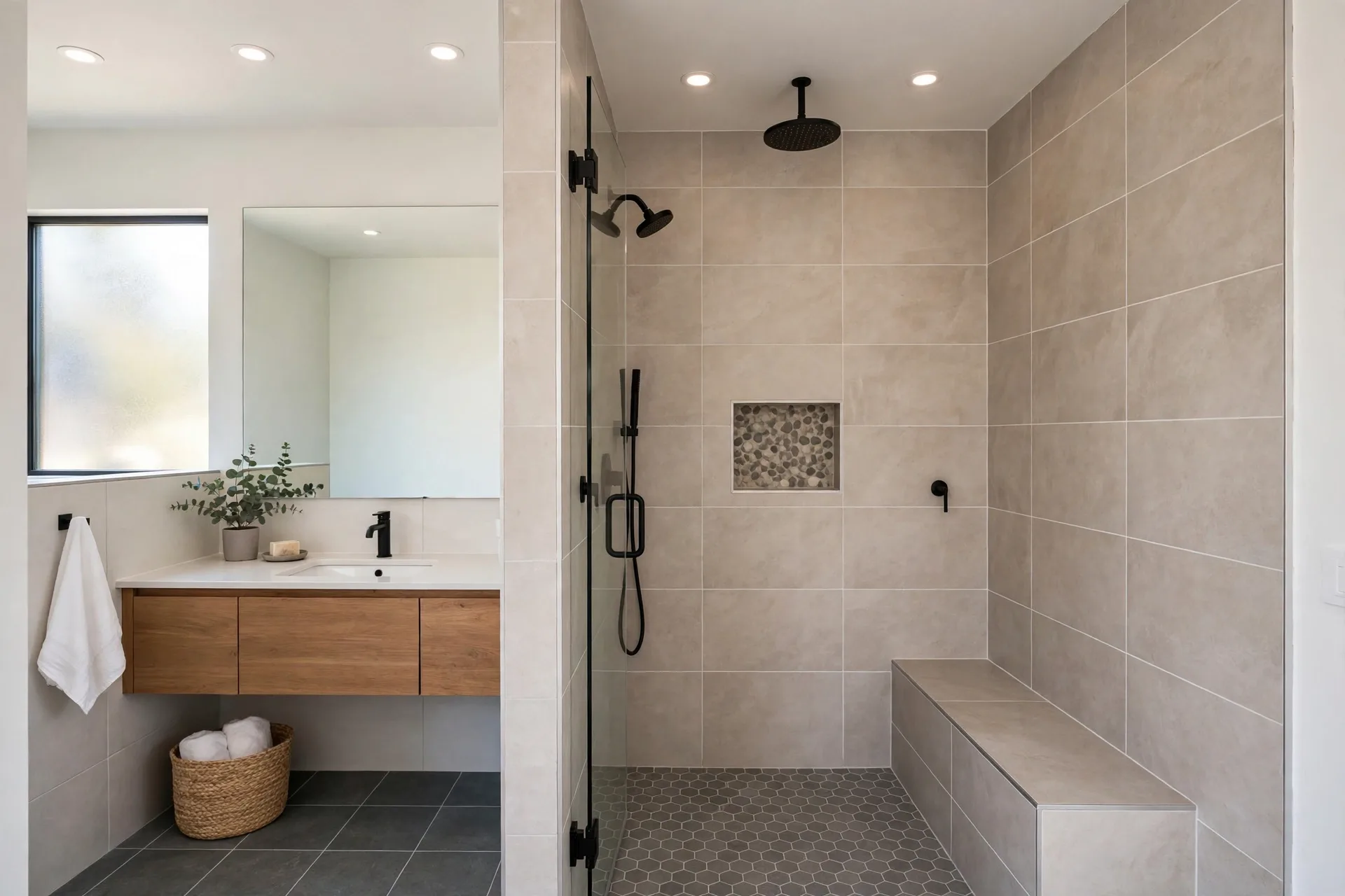 Tile Installation and Tile Showers — Tile Shower Installation in Mitchellville by Bowie Bathroom Remodeling Company