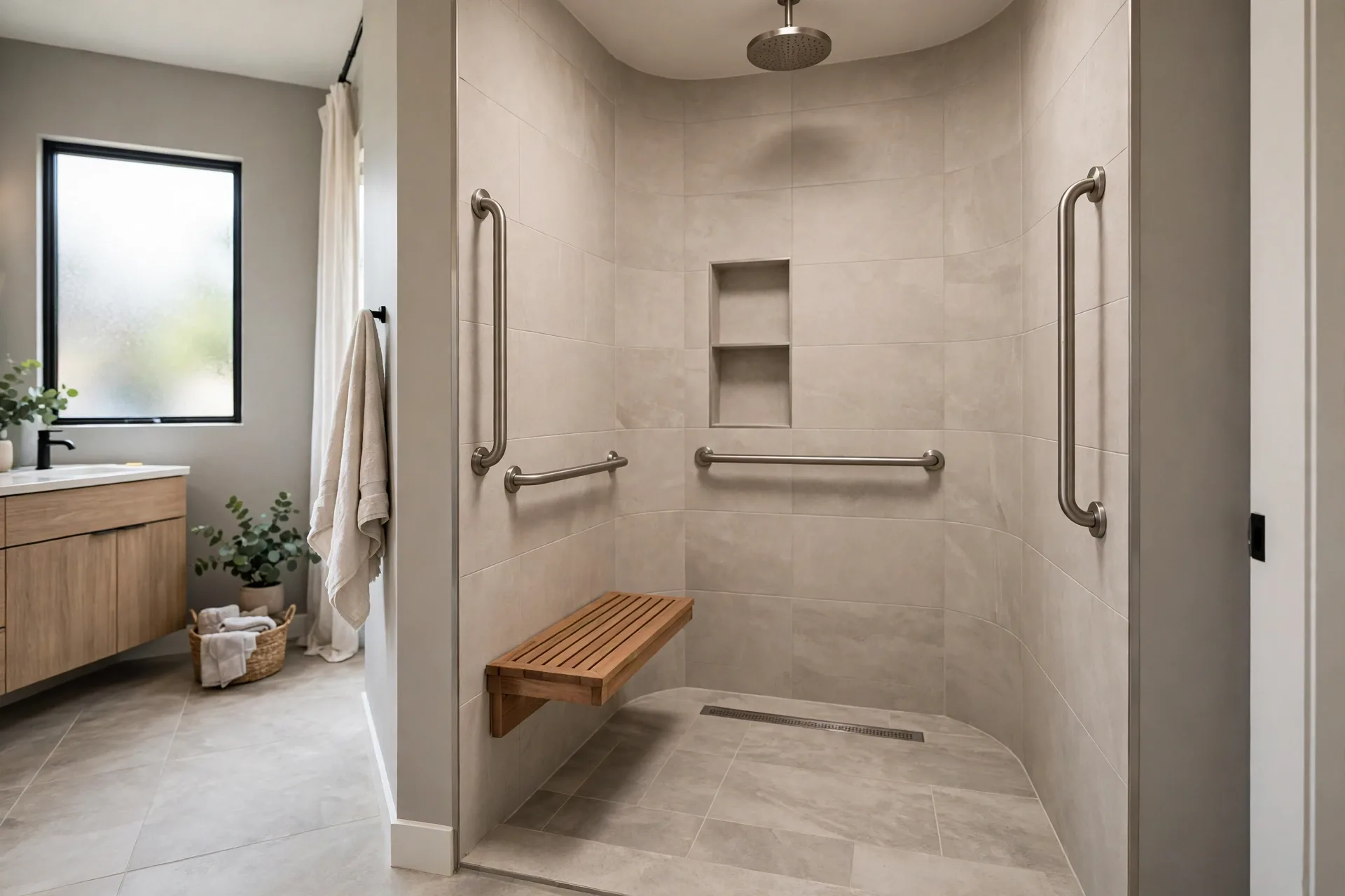 Walk In Shower Installation — Walk In Shower Installation in Tulip Grove by Bowie Bathroom Remodeling Company